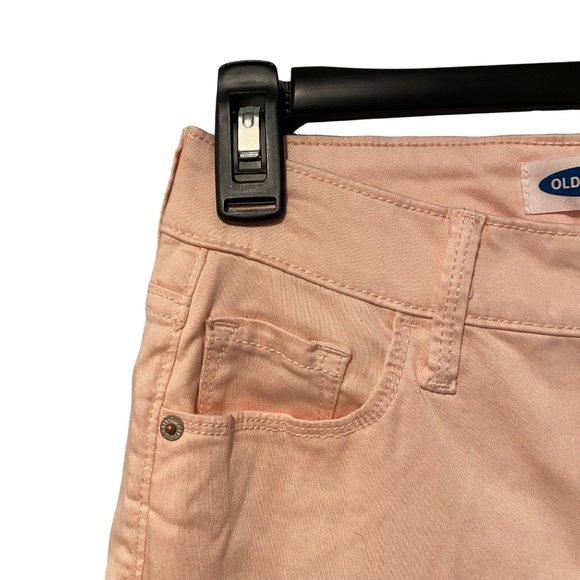 Old Navy Rockstar Super Skinny High-Rise size 2 pink pants with pockets - Picture 3 of 8